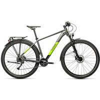 Cube Aim SL 29 Allroad Hardtail Bike 2021 - Grey - Green - 53cm (21")