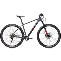 Cube Attention 29 Hardtail Bike 2021 - Grey - Red - 59cm (23")