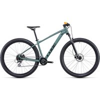 Cube Aim Pro Hardtail Bike 2022 - Olive - Orange - XS