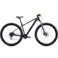 £599.00 – Cube Aim Pro Hardtail Mountain Bike – 2022, Grey/yellow