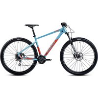 Ghost Kato Essential 29 Hardtail Bike 2022 - Baby Blue Pearl - Dark Orange - XL