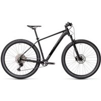 Cube Attention SL Hardtail Mountain Bike - 2021 - Black Grey 23 Inch