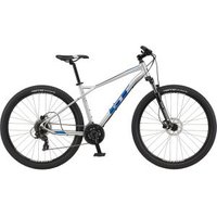 GT Bicycles Aggressor Expert Hardtail Mountain Bike - 2021 - Silver M