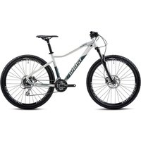 Ghost Lanao Essential 27.5 Hardtail Bike 2022 - Pearl White - Green Bay Metallic