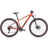 Cube Attention Hardtail Bike 2022 - Burnt Orange - Black