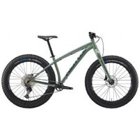 Kona Woo Fat Bike  2023 Large - Gloss Metallic Green