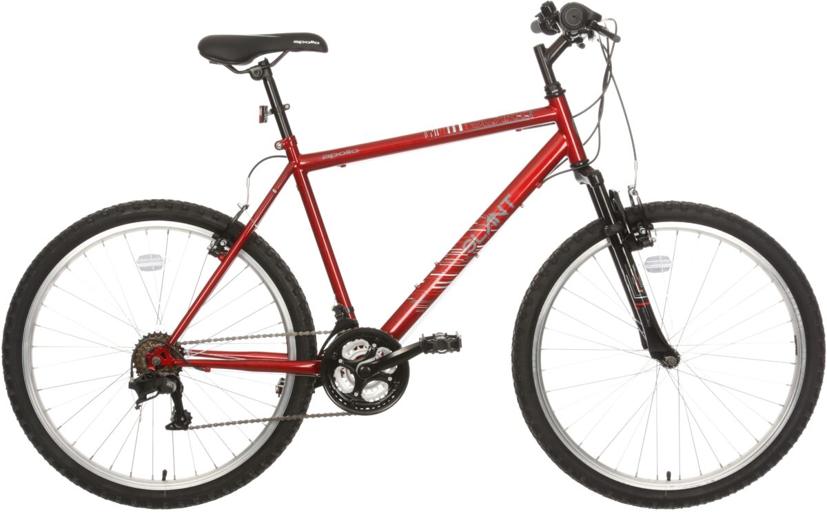 £170.00 Apollo Slant Mens Mountain Bike – Red – M Frame