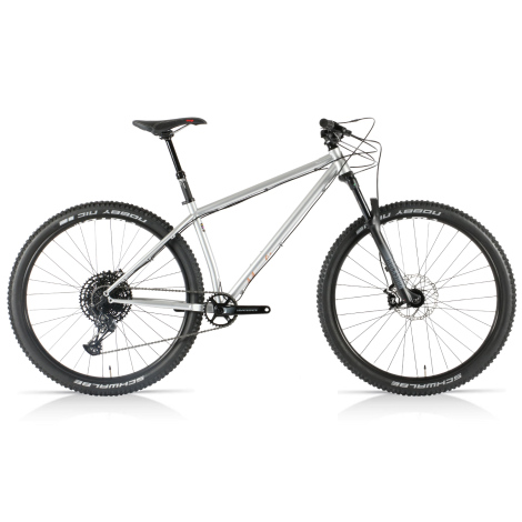 £1499.00 – Merlin Malt 725 Steel NX Mountain Bike – Metallic Silver / 19″
