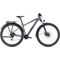 Cube Aim Race Allroad Hardtail Mountain Bike (2023) - Flash Grey/Black