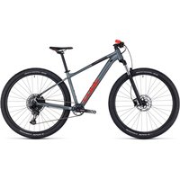 Cube Analog Hardtail Mountain Bike (2023) - Flash Grey/Red