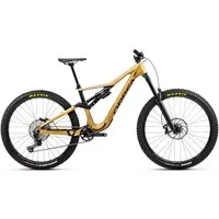 Orbea Rallon M20 Full Suspension Mountain Bike - 2023 - Golden Sand - Black Matt