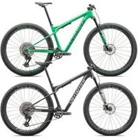 Specialized Epic World Cup Expert Carbon 29er Mountain Bike  2023 Small - Gloss Electric Green/Forest Green Pearl