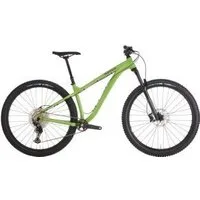 Kona Honzo 29er Mountain Bike 2024 Small - Gloss Kiwi/Charcoal & Turquoise Decals