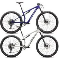Specialized Epic 8 Comp Carbon 29er Mountain Bike  2024 X-Large - Satin Metallic/Sapphire White