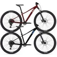 Giant Liv Tempt 2 Womens Mountain Bike 2024 Small (27.5) - Gloss Black/Dusted Peri