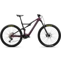 Orbea Rise H30 Electric Mountain Bike 2023 Metallic Mulberry/Black