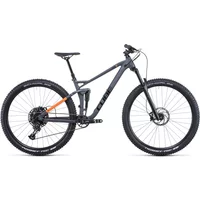 Cube Stereo 120 Pro Mountain Bike 2022 Grey/Orange