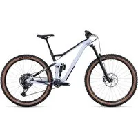 Cube Stereo 150 C:62 Race 29 Mountain Bike Flash White/Carbon 2022