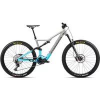 Orbea Rise H30 Electric Mountain Bike 2022 Mouse Grey/Sky Blue
