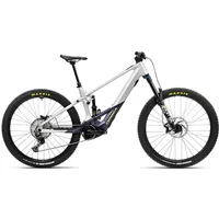 Orbea Wild M10 Electric Mountain Bike 2023 Halo Silver/Tanzanite Carbon