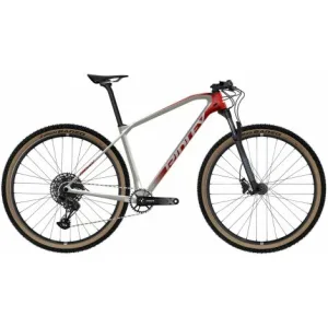 Ridley Ignite SLX (New) SX Eagle Carbon Mountainbike Bike - Silver / Candy Red Metallic  / S
