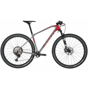 Ridley Ignite SLX XTR M9100 Carbon Mountainbike Bike - 2022 - Silver / Candy Red Metallic  / S