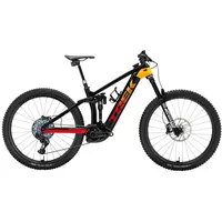 Trek Rail 9.9 XX1 Electric Mountain Bike 2022 Black/Marigold To Red