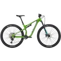 Kona Hei Hei Cr 29er Mountain Bike  2024 X-Large - Gloss Kiwi/Charcoal/Charcoal & Turquoise Decals