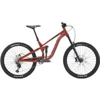 Kona Process 153 27.5 G2 Shimano Edition Mountain Bike Large - Gloss Bloodstone w/ Charcoal & Nimbus Decals