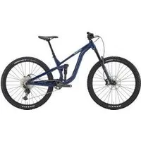 Kona Process 153 29er Mountain Bike  2024 X-Large - Matte Midnight/Blue-Grey Decals