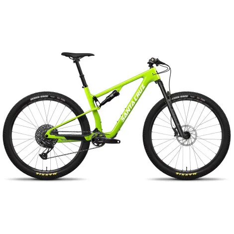 Santa Cruz Blur 4 C GX AXS Mountain Bike - 2024 - Gloss Spring Green / Large