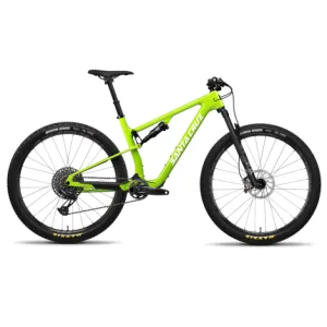 Santa Cruz Blur 4 C TR GX1 AXS Mountain Bike - 2024 - Gloss Spring Green / Medium