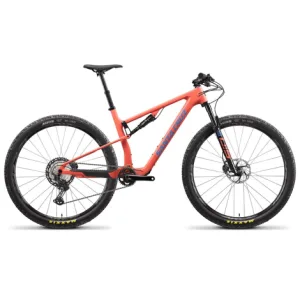 Santa Cruz Blur 4 C XT Mountain Bike - 2022 - Sockeye Salmon / Medium