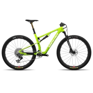 Santa Cruz Blur 4 CC XX AXS RSV Mountain Bike - 2024 - Gloss Spring Green / Large