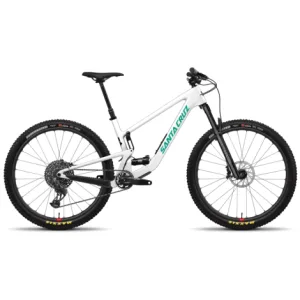 Santa Cruz Tallboy 5 GX1 AXS RSV Mountain Bike - 2024 - White / Medium
