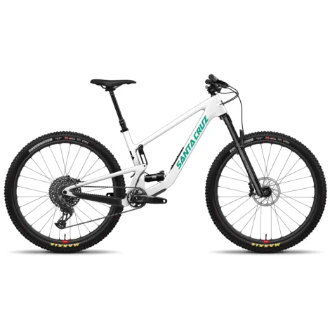 Santa Cruz Tallboy 5 GX1 AXS RSV Mountain Bike - 2024 - White / Medium