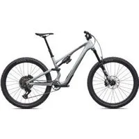 Specialized Stumpjumper 15 Evo Comp Carbon Mountain Bike 2026 S3 - Gloss Shadow Silver/Majesty Blue Metallic
