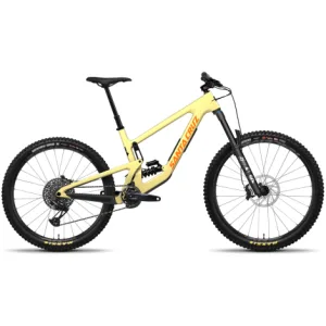 Santa Cruz Nomad 6 C MX GX1 AXS Coil Mountain Bike - 2024 - Gloss Marigold Yellow / XLarge
