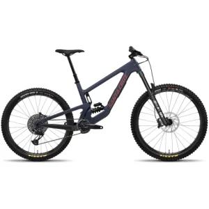 Santa Cruz Nomad 6 C MX GX1 AXS Coil Mountain Bike - 2024 - Matte Liquid Blue / 2XLarge