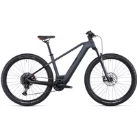 Cube Reaction Hybrid EXC Electric Mountain Bike 2022 Grey/Red