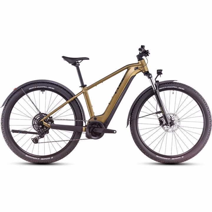 Cube Reaction Hybrid Performance 500 All Road 2025 Electric Mountain Bike - Gold