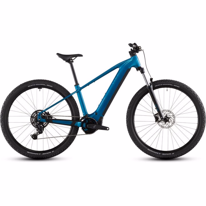 Cube Reaction Hybrid Performance 600 2026 Electric Mountain Bike - Blue