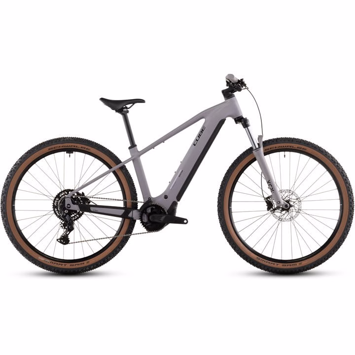 Cube Reaction Hybrid Performance 600 2026 Electric Mountain Bike - Grey