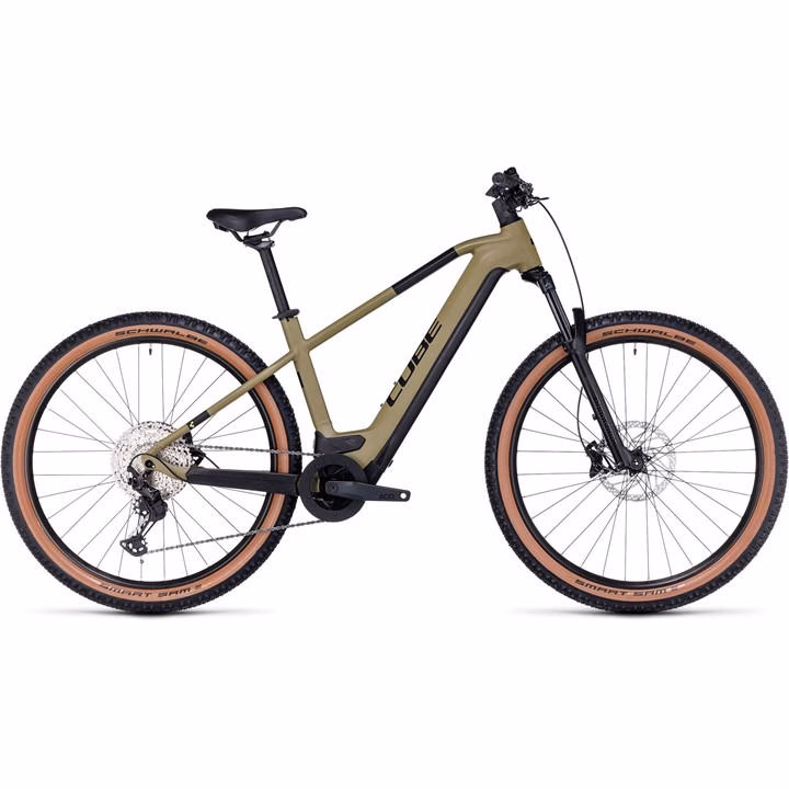 Cube Reaction Hybrid Race 750 2023 Electric Mountain Bike - Green