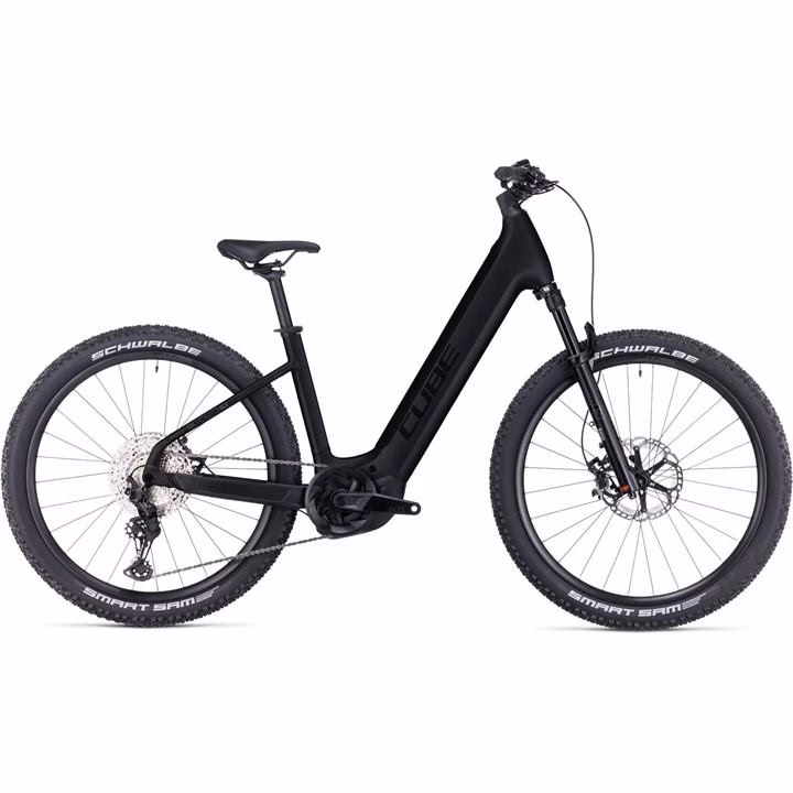Cube Reaction Hybrid SLX 750 2023 Electric Mountain Bike - Black