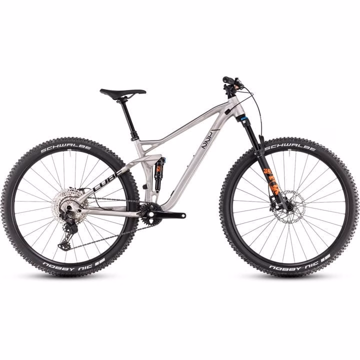 Cube Stereo ONE22 Race 2025 Mountain Bike - Silver