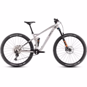 Cube Stereo ONE22 Race 2025 Mountain Bike - Silver