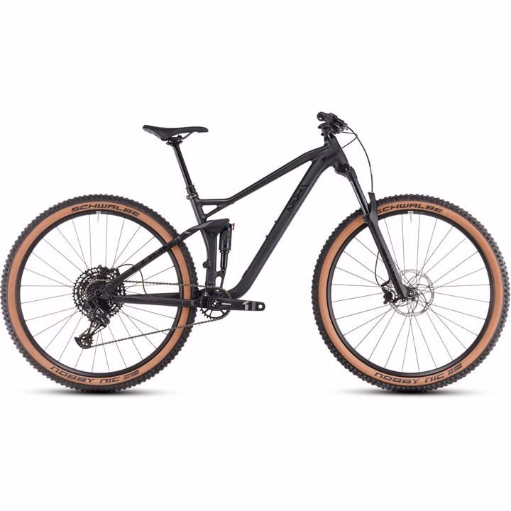 Cube Stereo One22 Pro Full Suspension Mountain Bike - Black