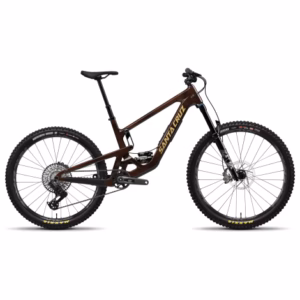 Santa Cruz Bronson 5 C GX AXS Mountain Bike - 2025 - Translucent Root Beer / Large