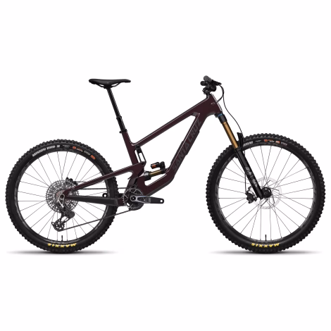 Santa Cruz Nomad 6 CC MX X0 AXS Mountain Bike - 2025 - Gloss Stormbringer Purple / Large